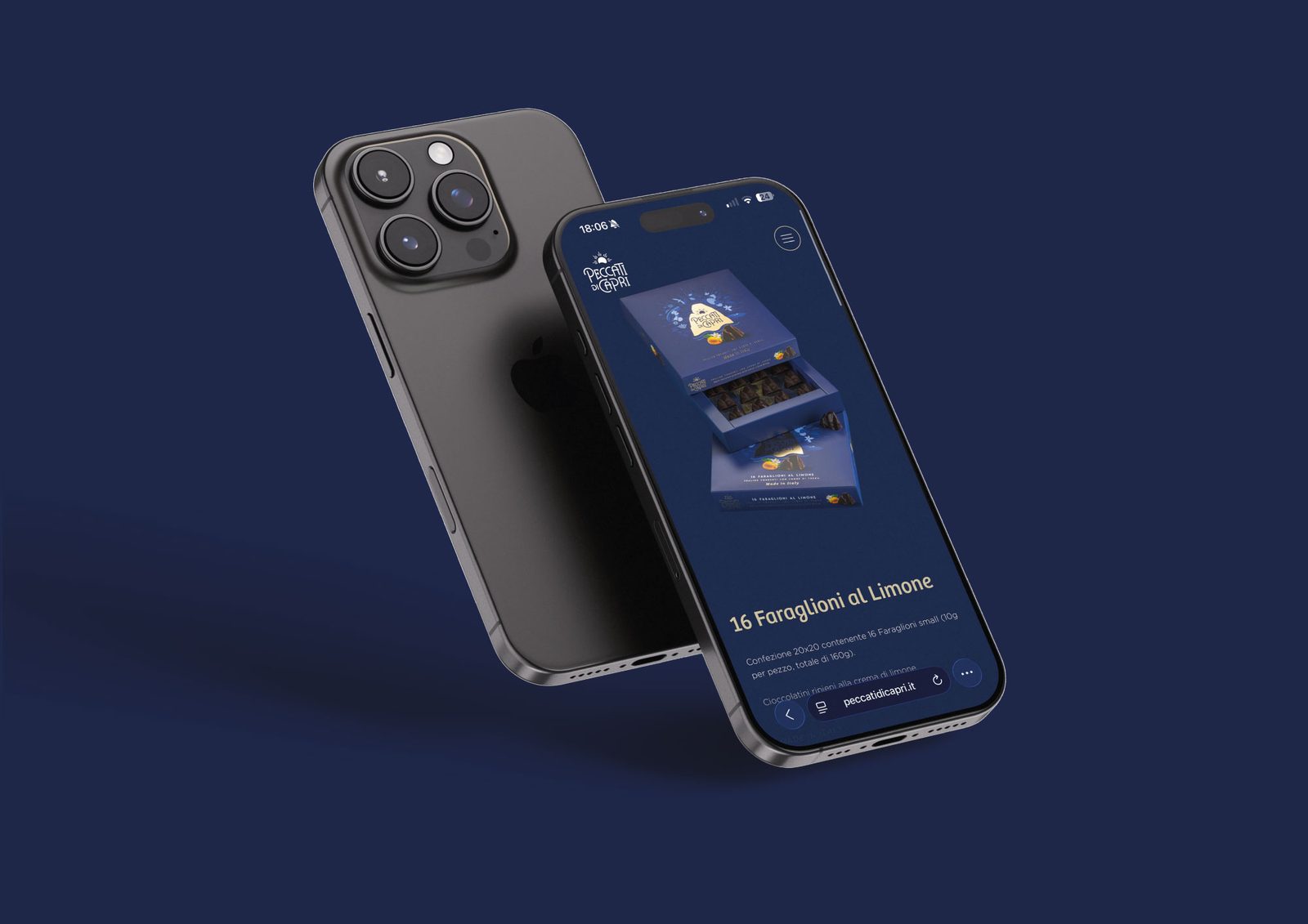 Peccati di Capri &ndash; scheda prodotto mobile